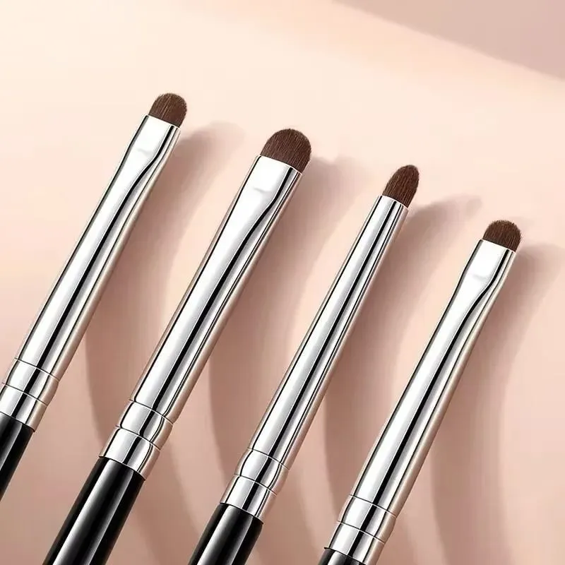 3pcs Makeup Brush Set Blade eyeliner brush fine oblique head eyebrow brush outline eyeliner ultra-thin eye shadow brush makeup b — image 22