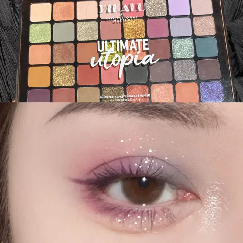 Shimmer Eyeshadow Palette 40 Colors Eye Shadows Matte Glitter Pigment Eye Shadows Wterproof Korean Eye Makeup Palette Cosmetics — image 5