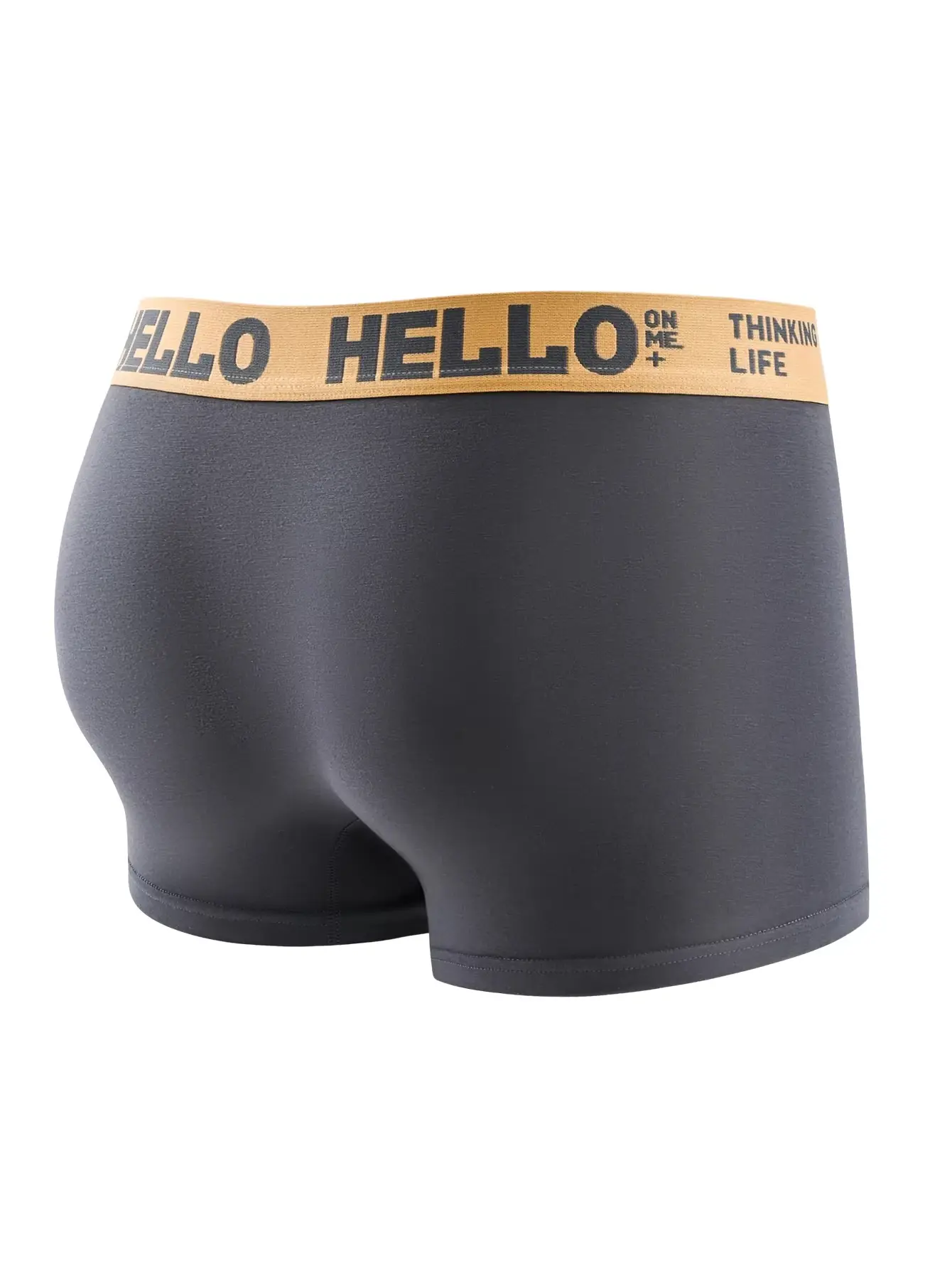 4 Cái/bộ Quần Lót Nam Ngẫu Nhiên Thời Trang Hợp Thời Trang Mềm Mại Thoải Mái Quần Sịp Boxer Nam Ôm Dáng Rộng Athleisure Quần Nam — image 2