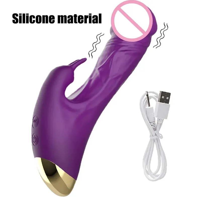 Large Dildo G Spot Vibrator Rabbit Clitoral Clit Stimulation Realistic Penis Sex Shop Sex Toy Adult Product Vibrador for Women — image 21