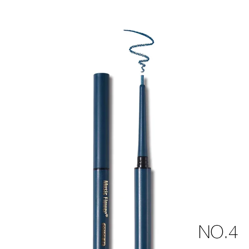 Music Flower 12 Color Gel Eyeliner Pencil Automatic Waterproof Eye Makeup Black Blue Eyleliner Long Lasting Shimmer Cosmetics — image 9