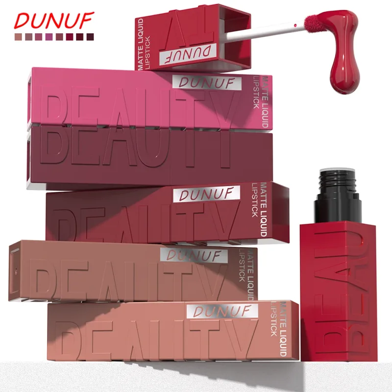 Lip Gloss Lipstick Easy To Color Waterproof Easy-color Sweat-proof Non-stick To Cups Y2K Fancy Fashion Suitable For Christmas — image 2