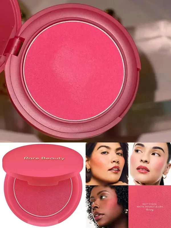 Rare Beauty Cream Blush Fluffy Mashed Potato Texture Smooth Application Creates Fresh Natural Cheek Glow — image 6