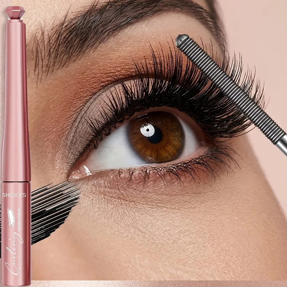 Black Mascara Volumizing & Curling Long-Lasting & Naturally Lengthening Quick-Drying and Clump-Resistant-Ideal for Daily Makeup — image 1