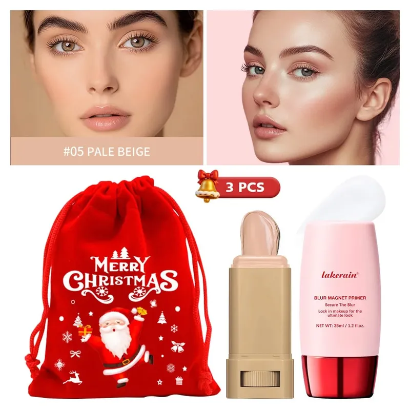 Blur Magnet Primer & Eraser Foundation Stick Langdurige poriën Minimaliseren van glad gezicht Make-up Oliecontrole Mat kerstcadeau — image 10