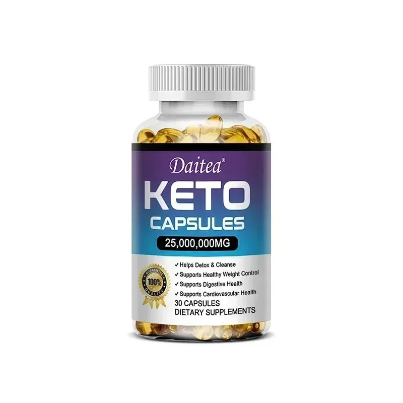Keto Capsules - Weight & Fat Management Burn Belly Fat Detoxification Digestion Immunity - High Strength Ketone Supplement — image 8
