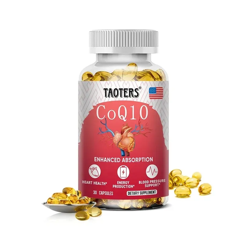 CoQ10 400mg - Συνένζυμο υψηλής απορρόφησης Q-10 Μη ΓΤΟ χωρίς γλουτένη Vegan Συμπλήρωμα Βιταμίνης Αντιοξειδωτική Υποστήριξη