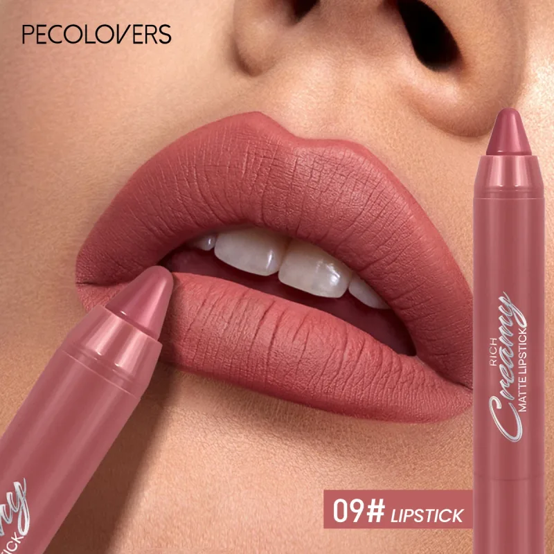 Multiple Colors Matte Lip Liner Use As Lip Liner and Lipstick Easy To Accurately Apply Waterproof Long-lasting Non-stick — image 17