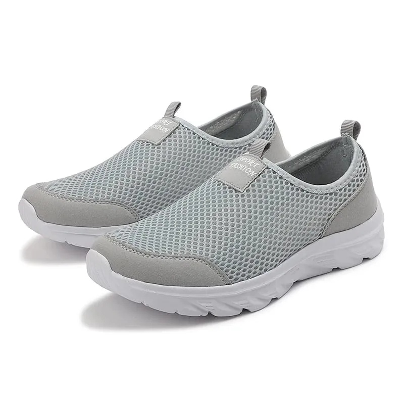 Men's Sneakers Lightweight Breathable Air Mesh Casual Running Shoes Non Slip Comfortable Slip on Sneakers for Men — image 11