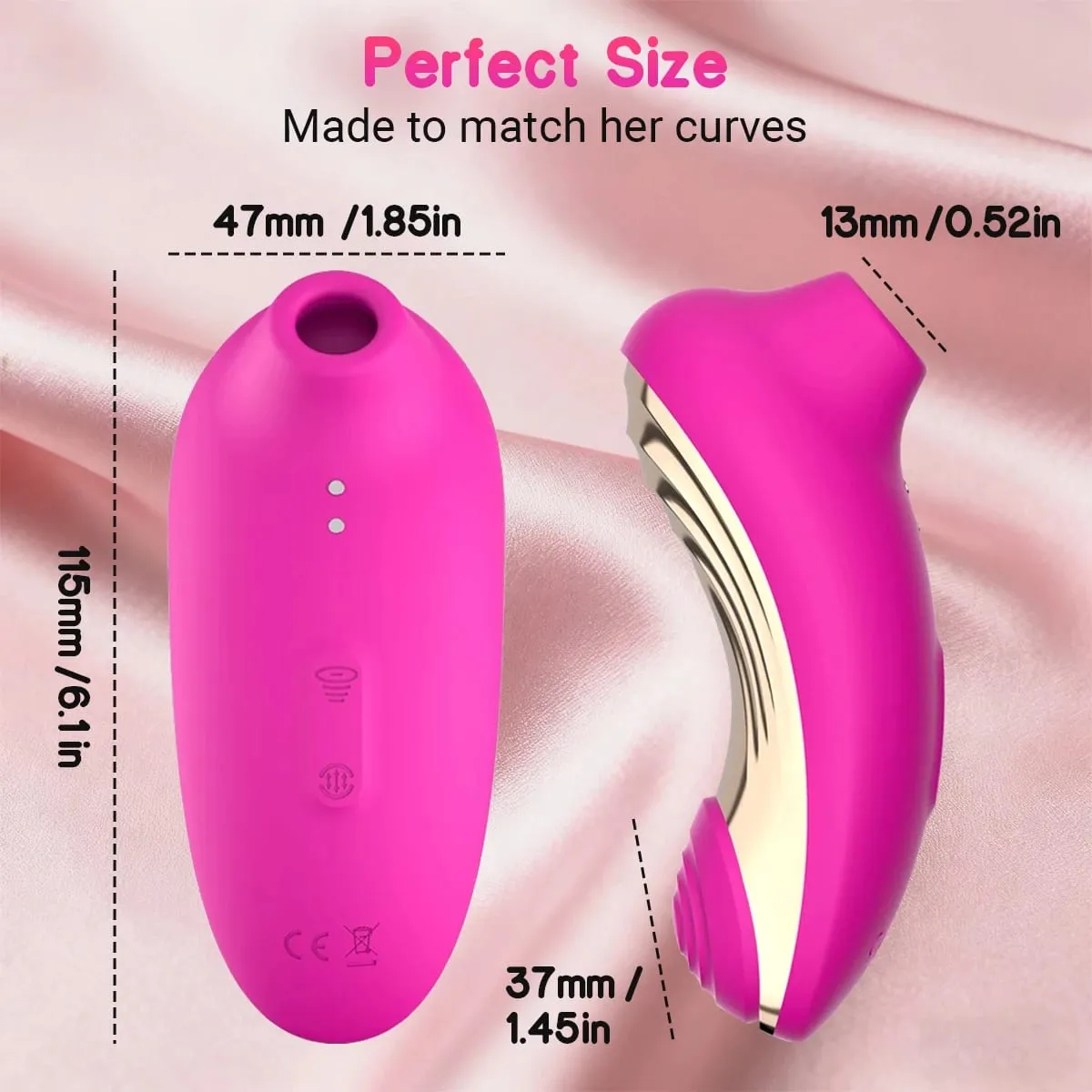 16 Mod Penggetar Menghisap Kelentit Wanita Puting Oral Perangsang Vakum Masturbator Massager Mainan Seks untuk Dewasa Mainan Seks Tiupan Seks — image 6
