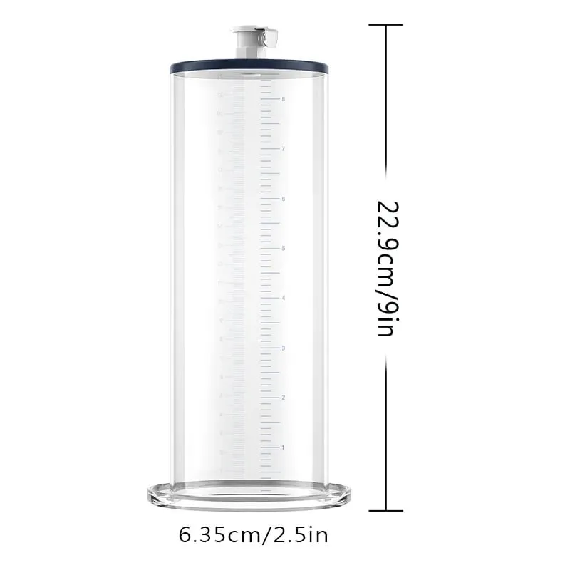 Acrylic Penis Pump Accessories Vacuum Penis Enlargement Device Masturbation Vacuum Pump Flange Pump Penis Cylinder Set Sex Toys — image 21