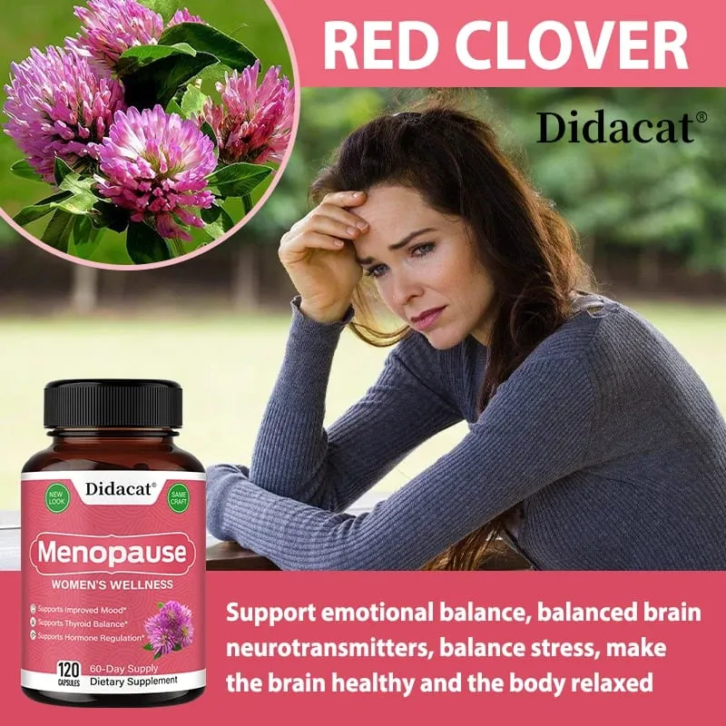 Menopause Relief Capsules - Improves Metabolism Support Weight Management Hot Flashes Night Sweats Mood Supplements for Women — image 5