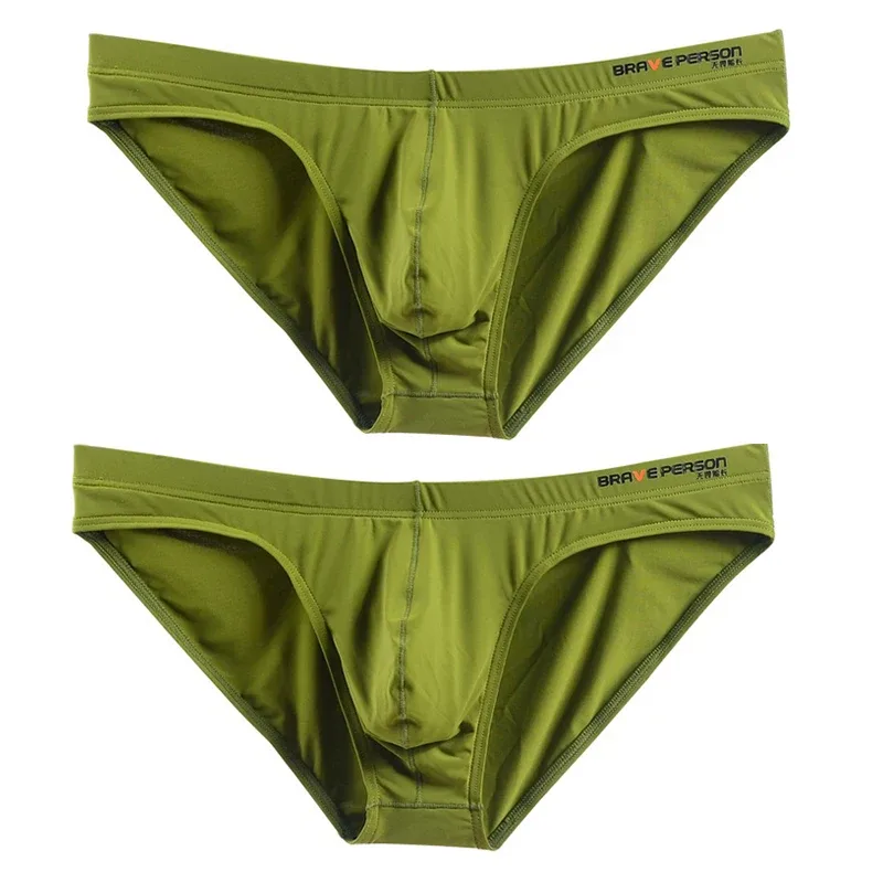 2pcs/1pcs Men Briefs Mens Underwear Elasticity Underwear Male Comfortable Panties Male Shorts Briefs Hot — image 27