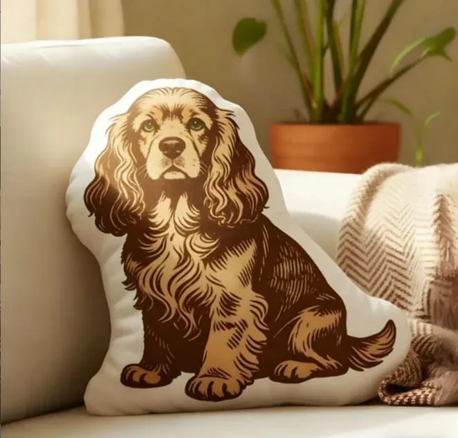 3D printed simulation dog pillow funny pet shaped pillow living room bedroom soft decoration personalized holiday gift — image 29