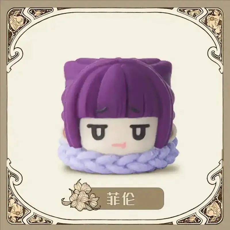 Anime Frieden Theme Series Single Keycap Personalized Resin Fern Cartoon Character Model Toy Mechanical Keyboard Esc Decor Gifts