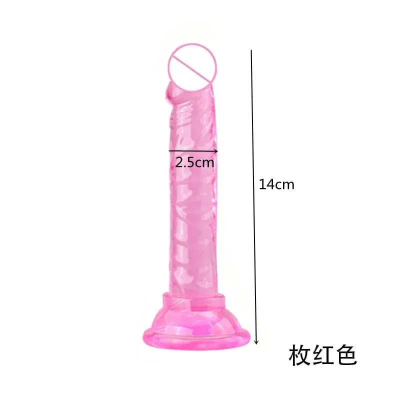 KWD Erotic Soft Jelly Dildo Anal Butt Plug Realistic Strong Suction Cup Adult Toys G-spot Orgasm Big Penis Sex Toys For Woman — image 36