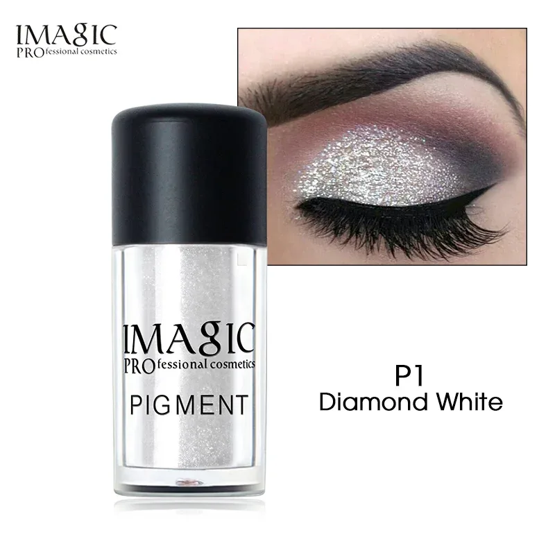 New Arrival Glitter Eyeshadow Metallic Loose Powder Waterproof Shimmer Pigments Colors Eye Shadow Makeup Cosmetics