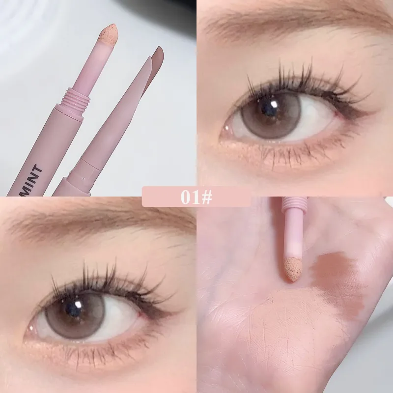Sweetmint Meniscus Double-ended Silkworm Eyemakeup Highlight Naturally Brightening Long-lasting Eye Makeup Two-in-One — image 8