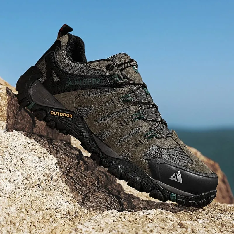 Running Shoes Summer Sports Men's Shoes Spring and Autumn Breathable Casual Walking Shoes Lace-Up Lightweight Solid Color