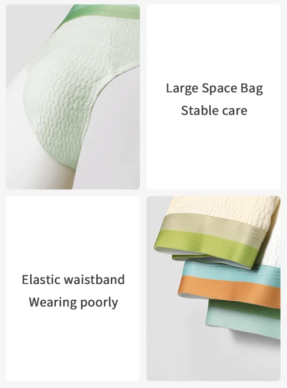 Men's briefs underwear cotton men's baby cotton pants head summer thin trend boys sports antibacterial shorts