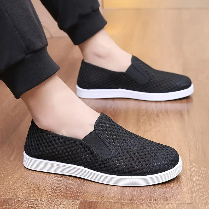​Men's Casual Sneakers Summer Breathable Mesh Lightweight Cheap Free Shipping Shoes​