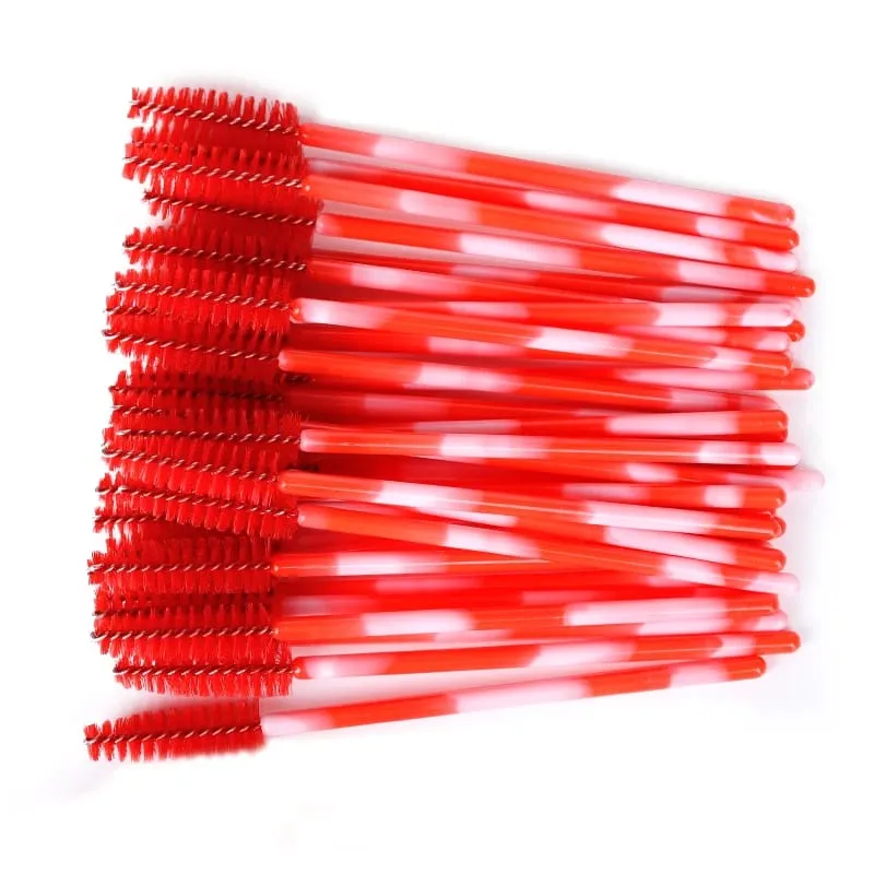 50/100Pcs Makeup Brush Eyelash Eyebrow Brushes Comb Disposable Mascara Wand Eyelashes Extension Supplies Cosmetics Make Up Tools — image 12