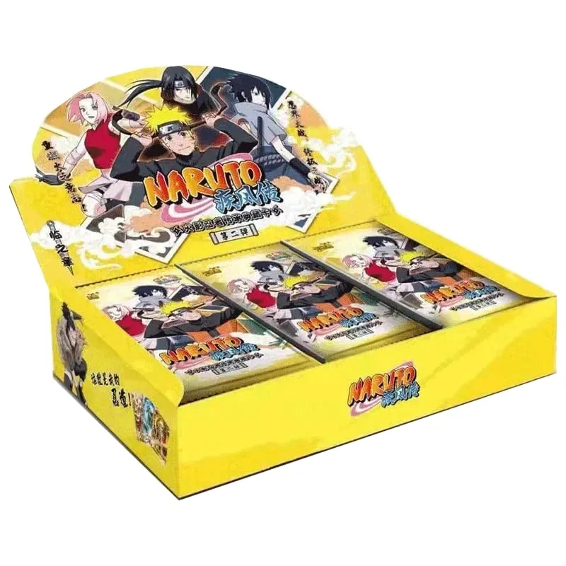 Genuine Naruto Cards Box Anime Figure Card Booster Pack Sasuke Collection Flash Card Toy Birthday Christmas Gift for Kids — image 13
