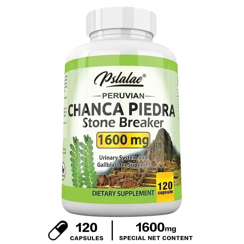 Chanca Piedra Capsules 1600mg - Kidney Stone Crushing Urinary Tract Support Non-GMOSupplements