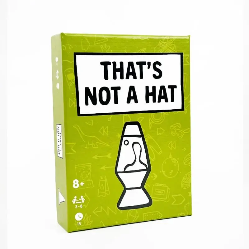 That's Not A Hat-Fun Bluffing & Memory Party Game for All Ages Components | Ideal for Family Gatherings | Great Replay Value