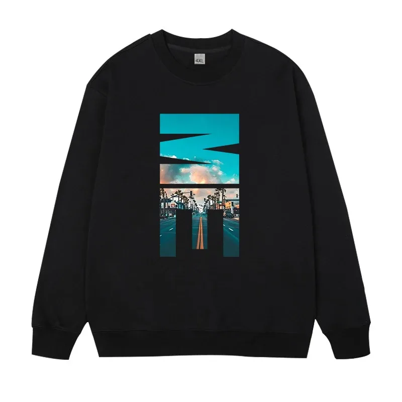 Plus Size Herren Pullover Vollbaumwolle Sweatshirts 5XL 6XL 7XL Herbst Winter Lange Ärmel Bedruckte Tops Männliche Kleidung 110kg-180kg — image 11