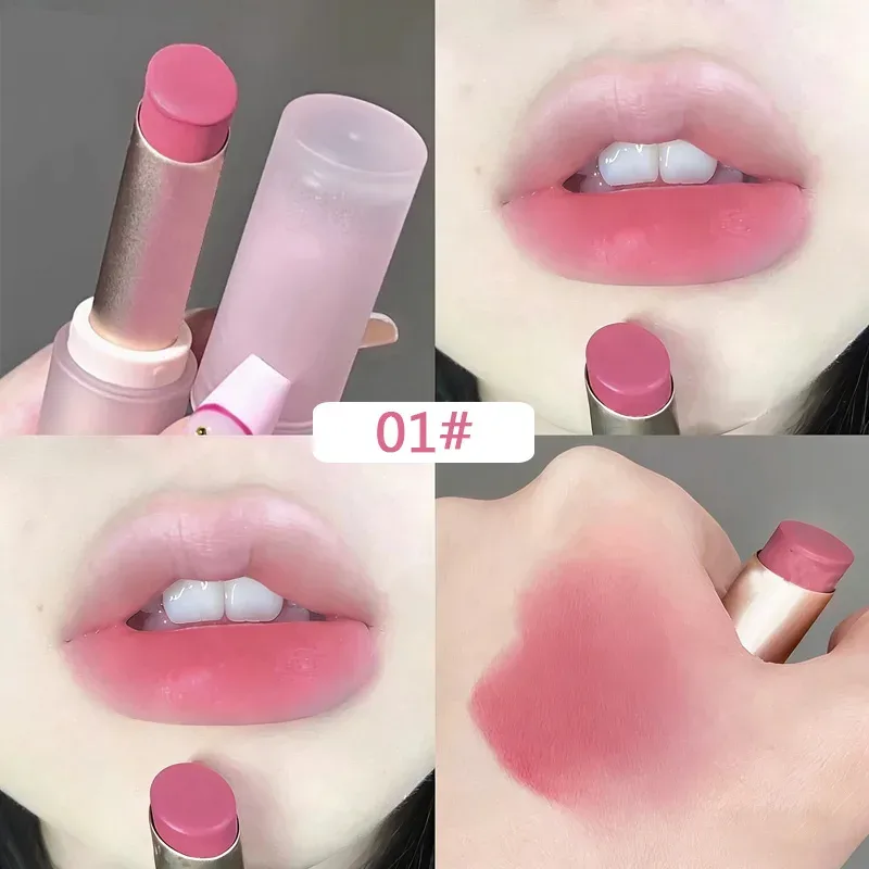 Matte Velvet Lipstick Cool Brown Silky Long Lasting Waterproof Non-stick Cup Lip Gloss Soft Mist Nude Tint Lipstick Lip Makeup — image 9