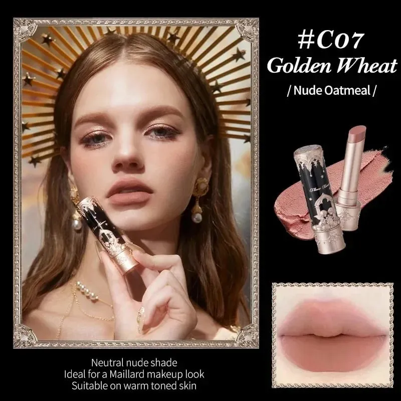 Flower Knows Little Angel Collection Makeup Gift Box Eyeshadow Blush Cream Matte Lipstick Full Kit All