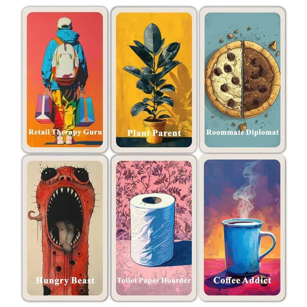 Modern Life Oracle Cards Set 13x8cm 47 Practical Wisdom Cards for Daily Chaos Management Humorous Insightful Card Deck — image 3