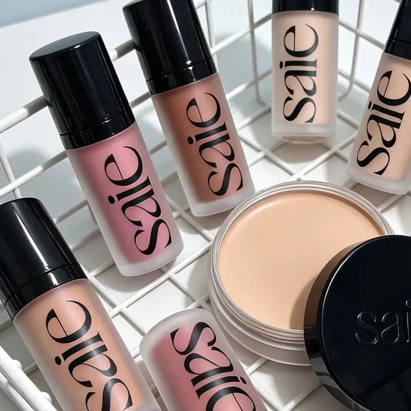 Fashion Saie Liquid Blush Cream Long Lasting Lightweight Natural Glow Face Makeup Cosmetics Bronze Contouring Cream Fair Light — image 2