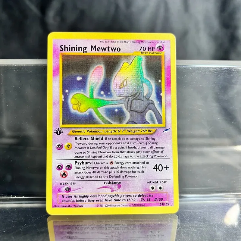 Holographic Game Trading Collection PTCG Proxy Cards Charizard Pikachu Mew EX Singl PKM Foil Cards Gengar VMAX Skyridge (SK) — image 23