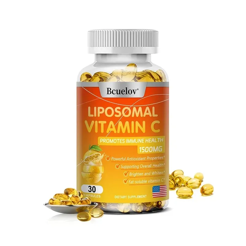 Liposomal Vitamin C - Promotes Collagen Production Supports Skin Immune Health Powerful Antioxidant Energy Supplement — image 8