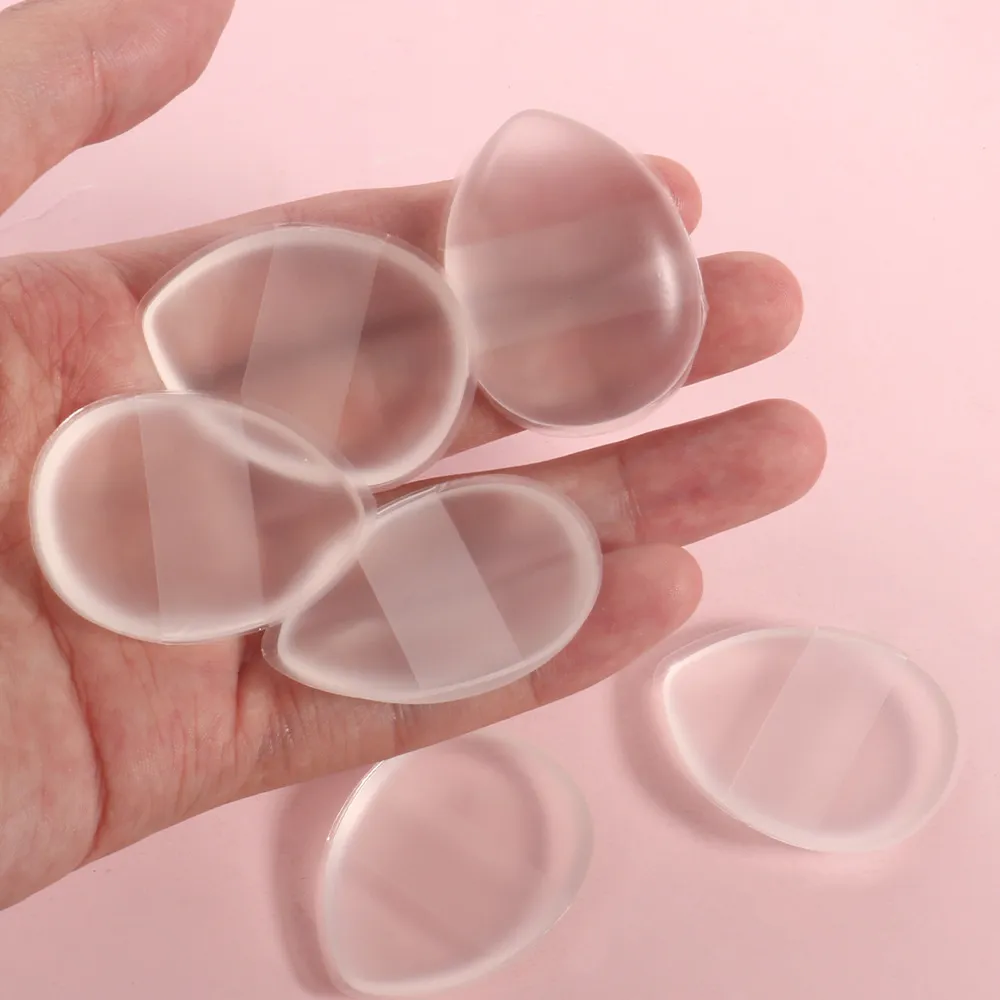 1/5 Pack Mini Silicone Fingertips - Reusable Fragrance-Free Makeup Brushes for Foundation Concealer and Powder — image 1