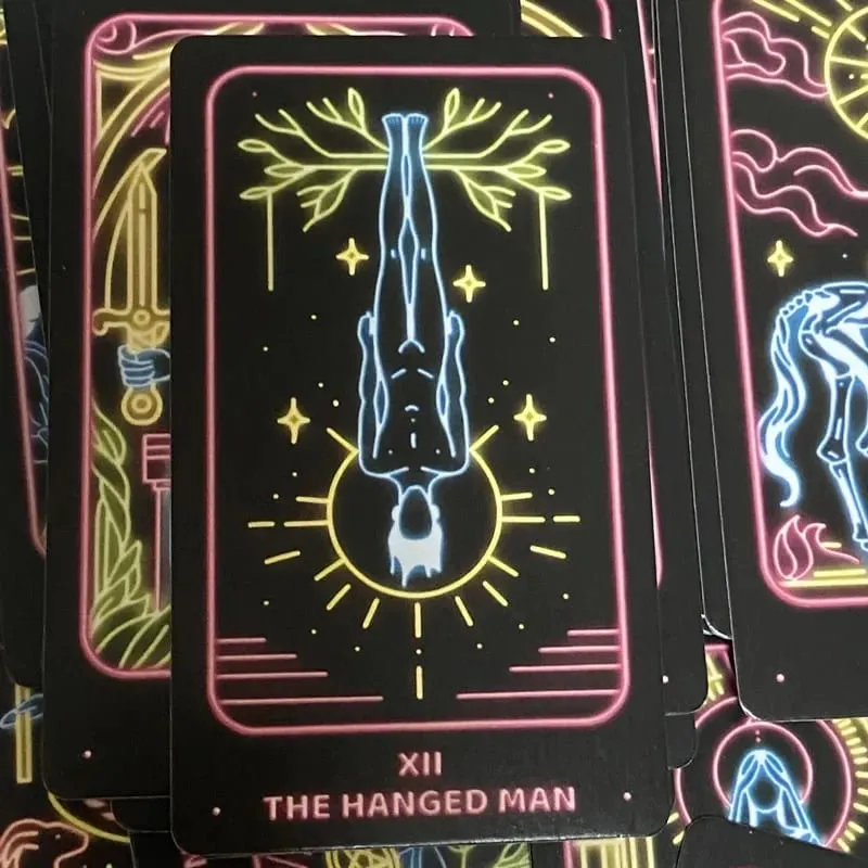 Simple Modern Minimalist Tarot cards A 78 deck Divination Fate English Edition Oracle Board Playing Table Games For Party — image 4