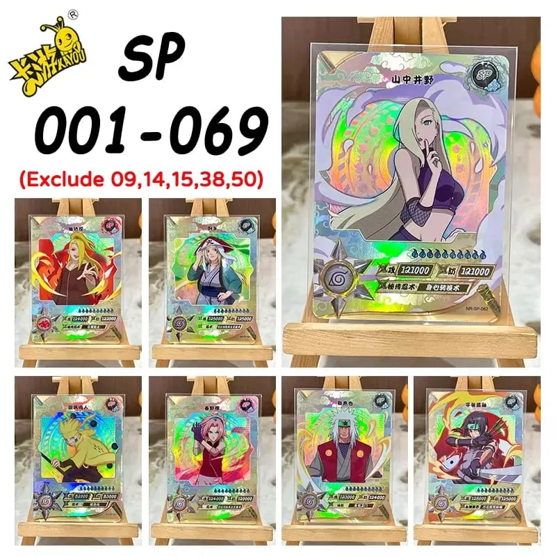 Naruto Card Set Full Series SE BP NR CR PR GP CP SP MR PR SLR OR AR UR ZR Cards Sasuke Anime Collection Card Toy Gift — image 30