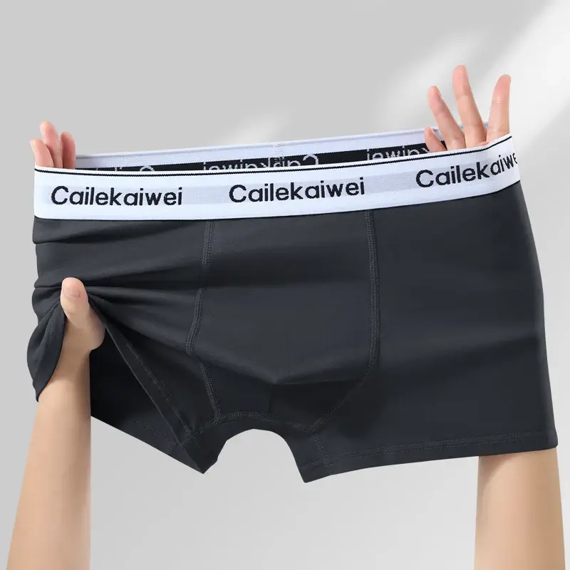 5 pçs boxer shorts roupa interior masculina sexy calcinha de algodão puro sólida elasticidade homem cuecas boxers masculinos homme u lingerie convexa — image 10
