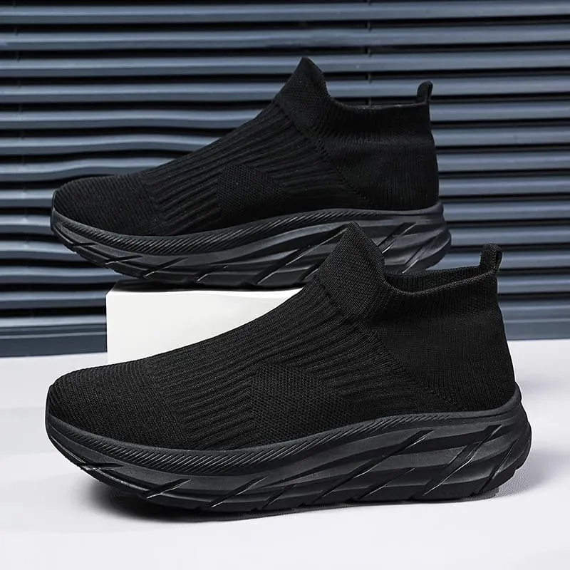 Men's Running Shoes Lightweight Breathable Mesh Elastic Comfortable Durable Fashion Casual Hot Selling Sports Sneakers — image 12