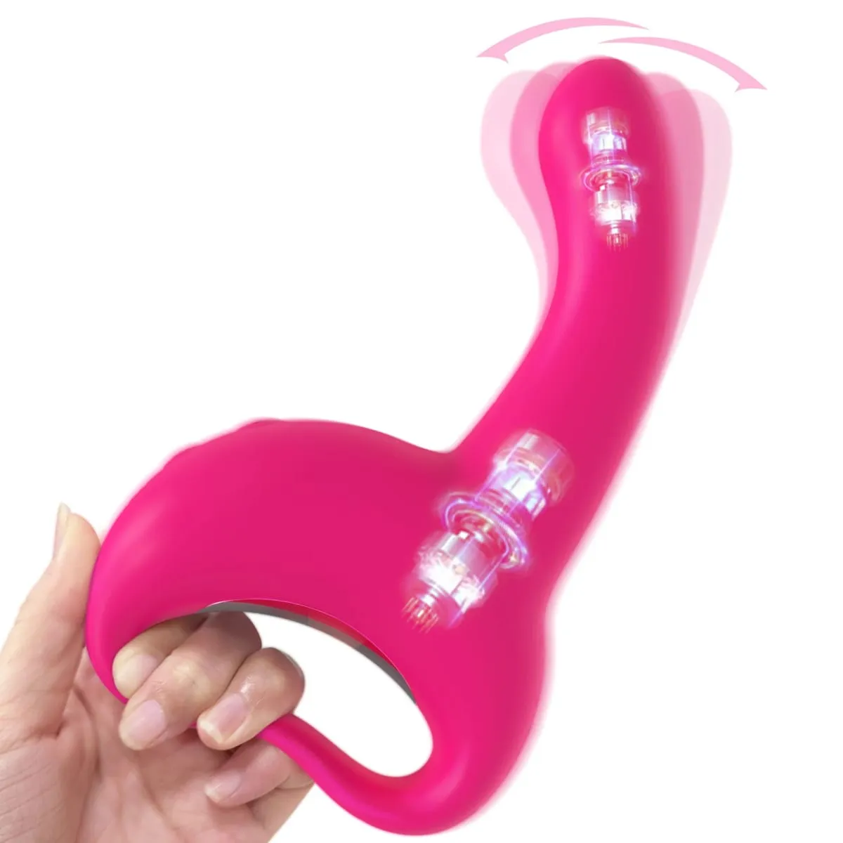 Finger Wiggling Vibrator Prostate Massager for Men Dual Motors Powerful Anal Vibrators Gay Climax Anus Stimulator Adult Sex Toys — image 5