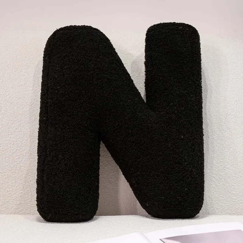 40CM English Letter Throw Pillow Stuff Alphabet Plush Cushion Living Room Sofa Home Decoration Creative Combination pillow — image 21