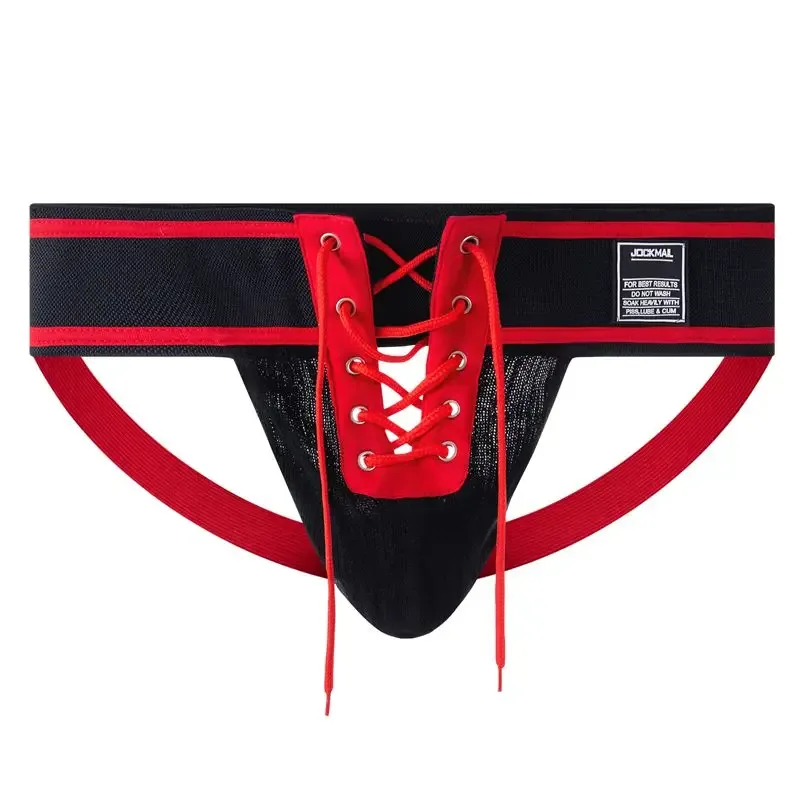 Jockmail Sexy Men Underwear Briefs Jockstrap Bare Buttocks Panties Gay Male Panties Shorts Bulging Bag Soft Underpants Cueca — image 37