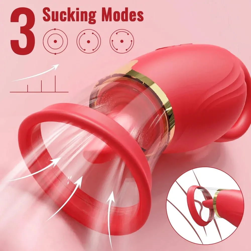 Powerful Swing Tongue Licking Vibrator for Women Oral Sucking Nipple Sucker Clitoris Stimulator Sex Toys Goods for Female Adults — image 2