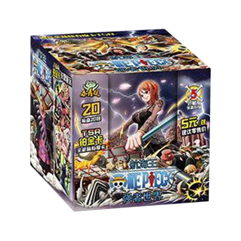 One Piece Collections Rare Cards Box Booster Pack Anime Luffy Zoro Nami Chopper TCG Game Collectibles Card Child Birthday Gift — image 12