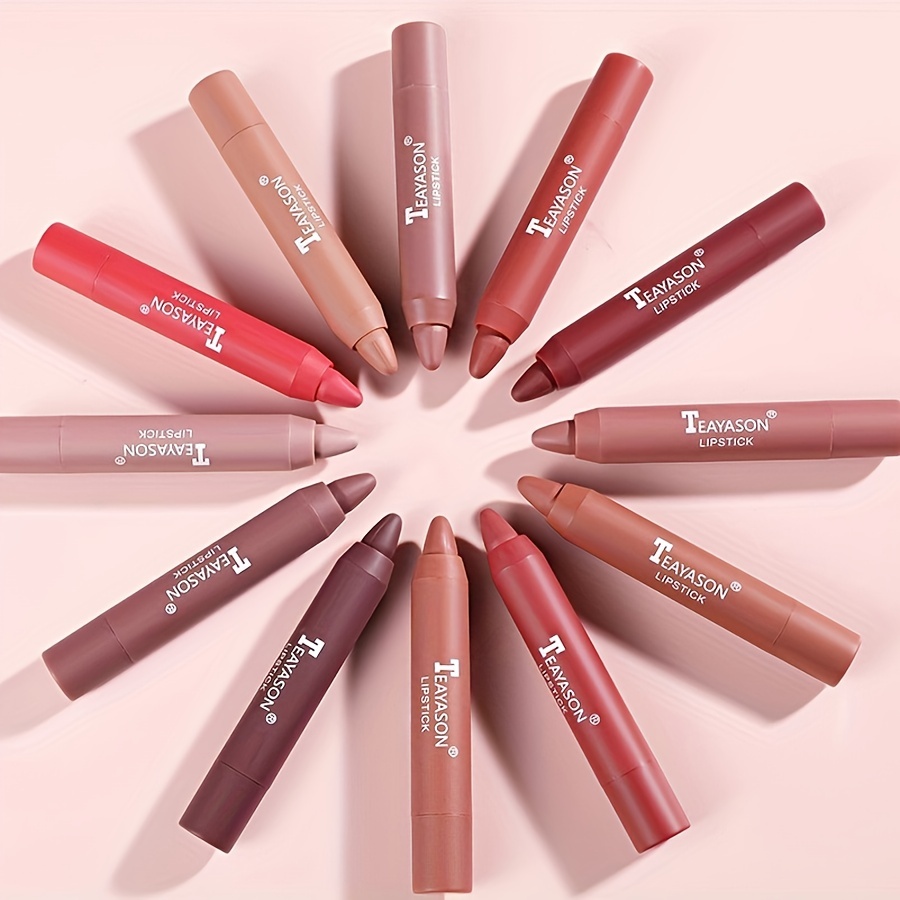 12 Colors Matte Misty Lipstick Set: Long-Lasting Smudge-Proof Sexy Velvet Lip Liners & Primer For Women's Makeup — image 3