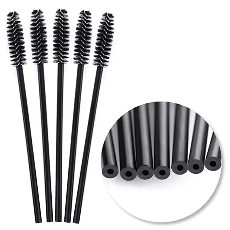 50pcs Disposable Makeup Tools Eyelash Brushes Eyelashes Extension Tools Eyebrow Brush Mascara Wands Applicator Spoolers — image 5
