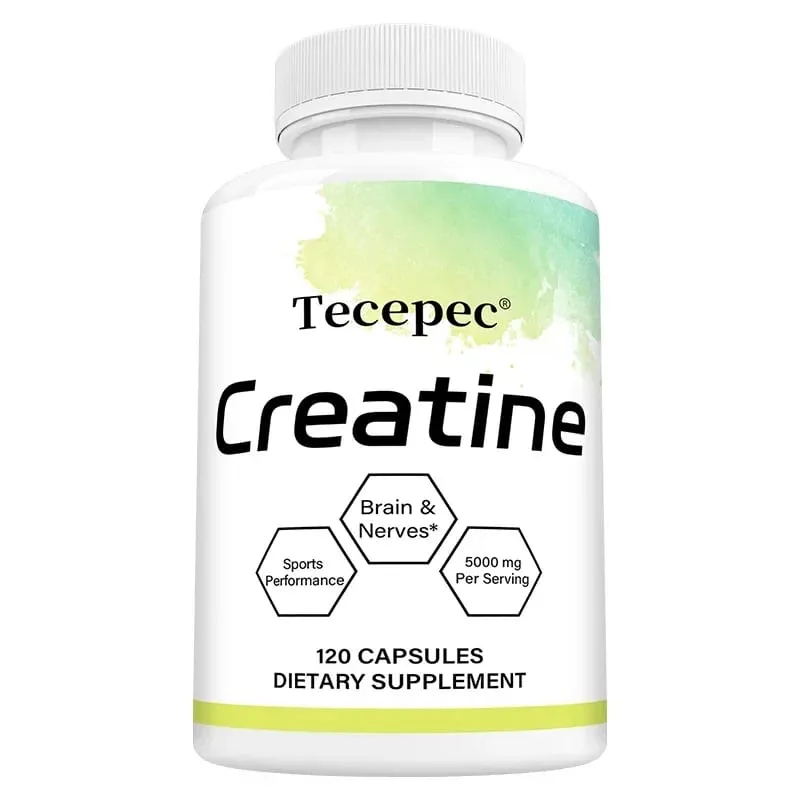Creatine - Builds Muscle Improves Athletic Performance Enhances Physical Endurance and Improves Recovery - 120 Capsules — image 9