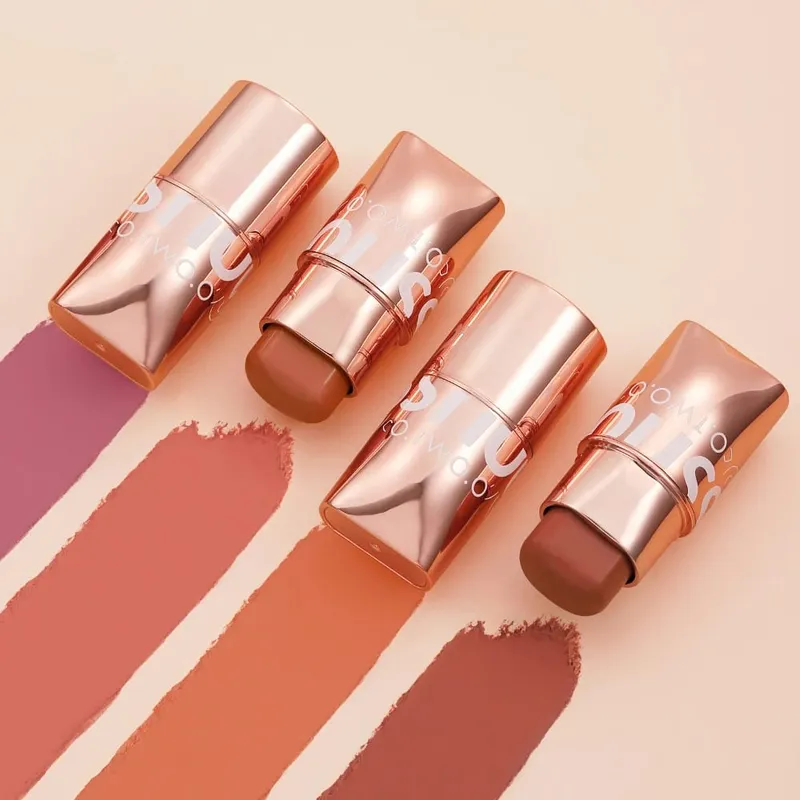 O.TWO.O 2pcs Makeup Set Multi Lipstick Blush Stick Face Primer Makeup Base Oil-Control Waterproof Lightweight Makeup for Women — image 5